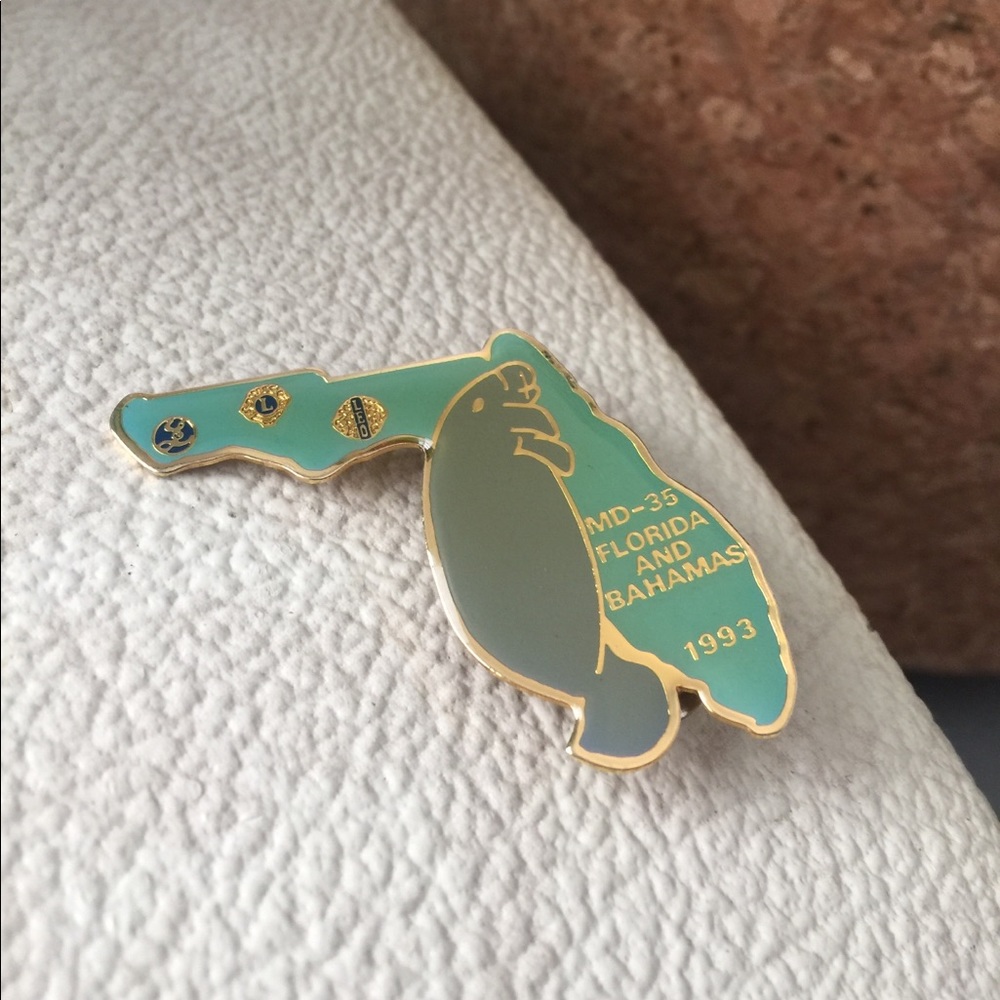 Manatee Pin